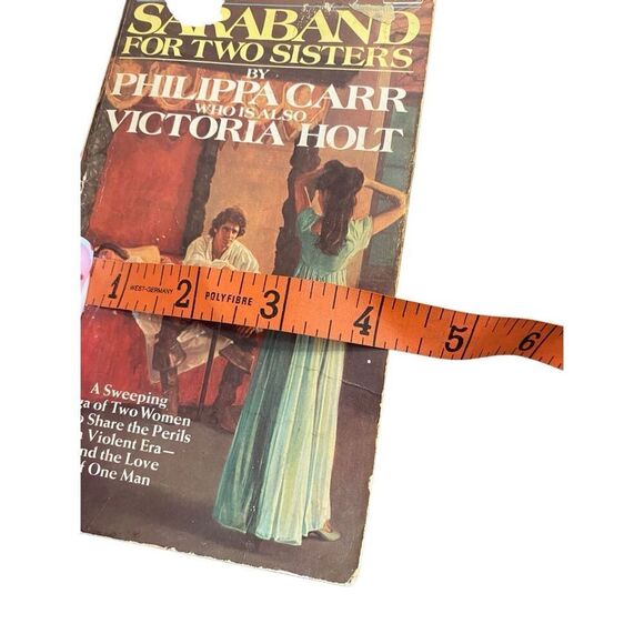 Saraband For Two Sisters 1976 Paperback Romance Novel Book - Picture 10 of 12